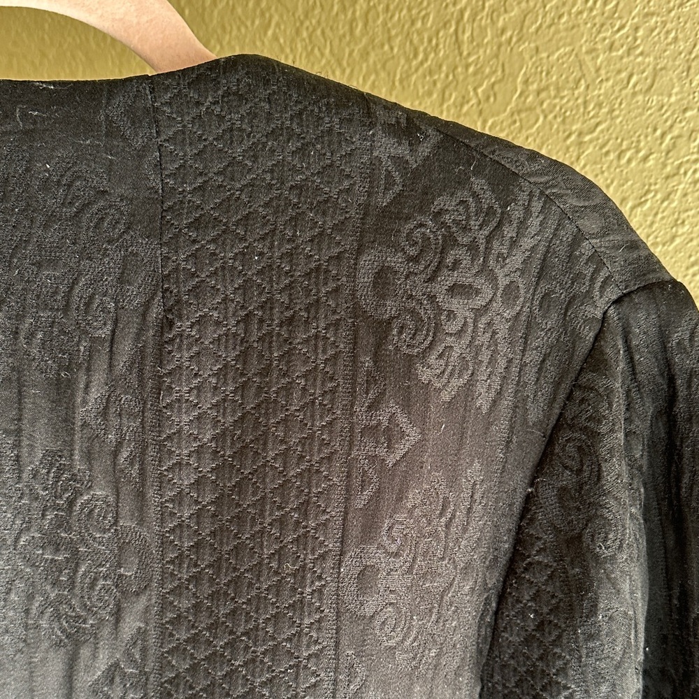 Vintage The Row Black Textured Blazer - Picture 8 of 10